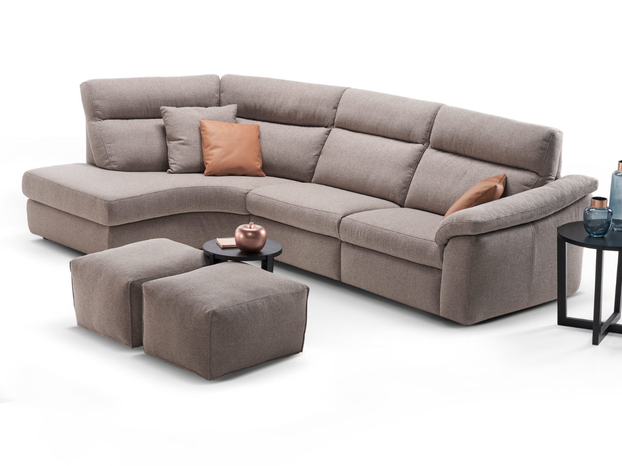 Composizione divano moderno Bernabeu